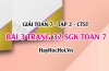 Giải bài 3 trang 32 Toán 7 Tập 2 SGK Chân trời sáng tạo Giải bài 3 trang 32 Toán 7 Tập 2 SGK Chân trời sáng tạo